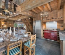 Chalet Tovet-Open kitchen