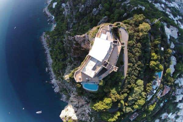 Villa Adriano-Aerial views