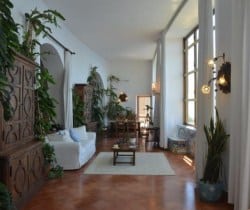 Villa Adriano-Living and dining area