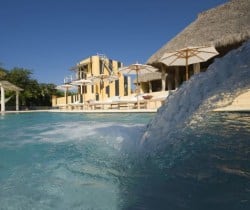Villa Palapa- Outside view & pool