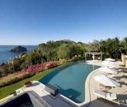 Villa Palapa- Outside view & pool