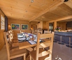 Chalet Lamia: Breakfast area
