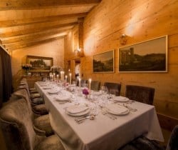 Chalet Lamia: Dining area