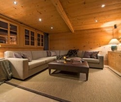 Chalet Lamia: Living area