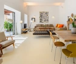 Villa Alma-Living and dining areas