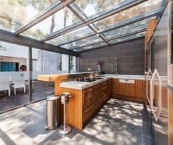 Villa India-Outside kitchen