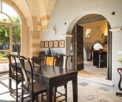 Villa Segreta-Dining area