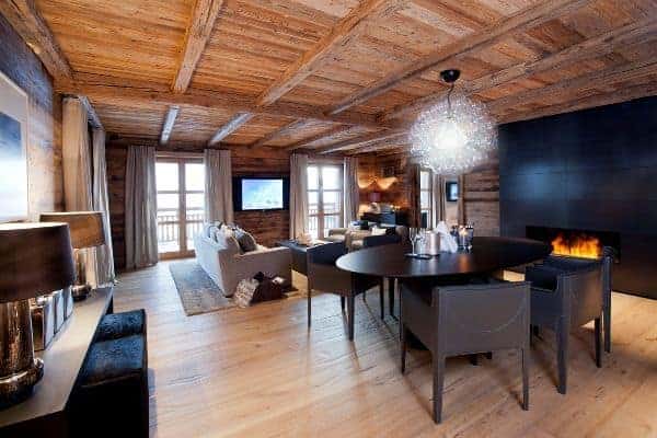 Chalet Astro: Suite living room