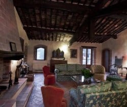 Villa Ombrone: Living room