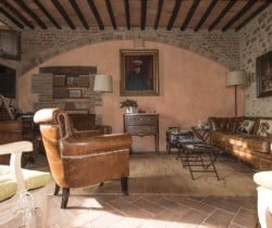 Villa Ombrone: Living room