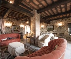 Villa Ombrone: Living room