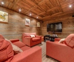 Chalet Chopine: Cinema room