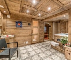 Chalet Chopine: Spa area