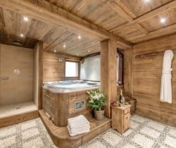 Chalet Chopine: Spa area