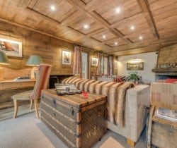Chalet Chopine: Living area