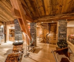 Chalet Tristan-Living room