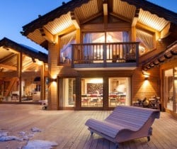 Chalet Tristan-Terrace