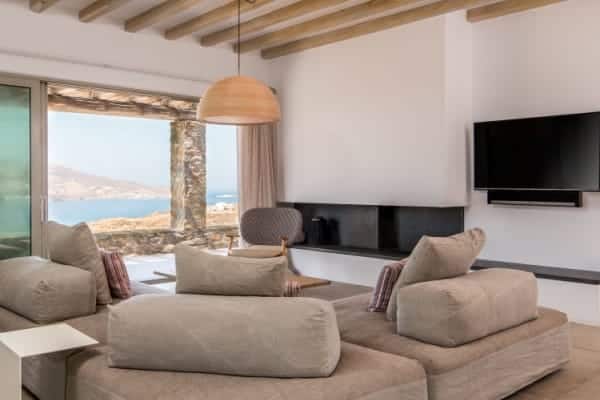 Villa Asteria-Living room