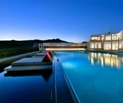 Villa Hali-Exterior by night