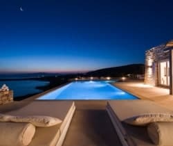 Villa-Helios-Night view pool