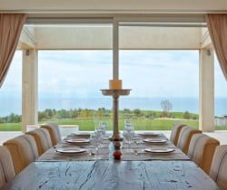 Villa Linda-Dining area