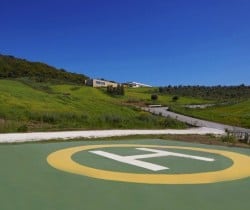 Villa Linda-Helipad