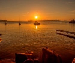 Villa-Incanto-Private-beach-sunset