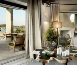 Villa Antas: Interior Terrace
