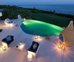 Villa-Praia-Swimming-pool-by-night