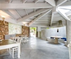 Villa Horizon: Living and dining area