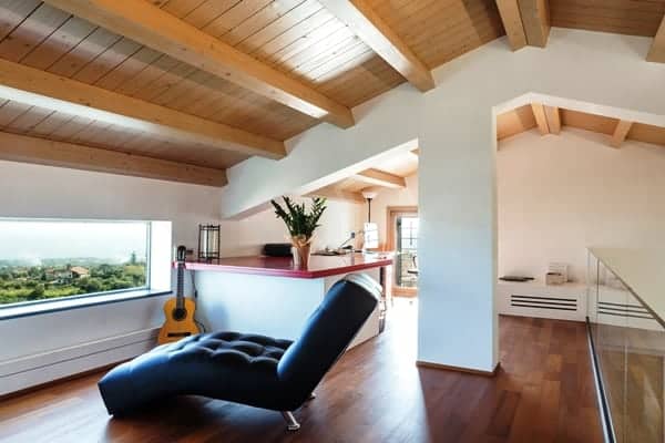 Villa Sogni - Studio and living area
