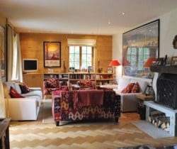 Chalet Muragl: Living room