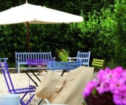 Villa Forello: Outdoor chill out area