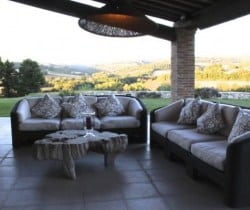Villa Fontanelle: Outdoor chill out area