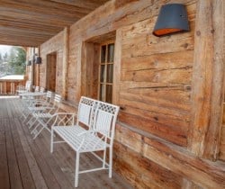 Chalet Elle: Balcony