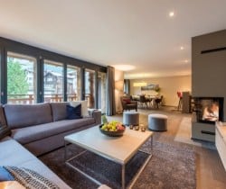 Chalet Apartment Han-Living room